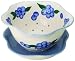 Welcome Home Brands Blueberry Berry Bowl with Plate