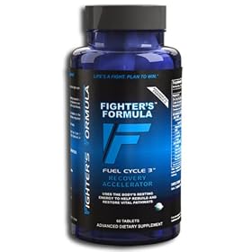 Recovery Accelerator - Fuel Cycle 3 - Ultra Recovery From Intense Training By Fighter's Formula - 60 Tablets