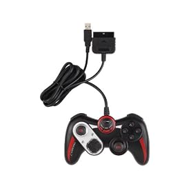 Cyborg - V.3 Rumble Pad - Manette filaire - Compatible  PC / PS2 / PS3 - Noir