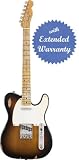 Fender Road Worn \'50s Telecaster, Maple Fretboard with Gear Guardian Extended Warranty - 2-Tone Sunburst