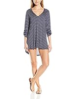 Nautica Vestido Classic Stripe Hooded Tunic (Azul)