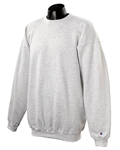 Champion Adult 50/50 Crewneck Sweatshirt, Ash