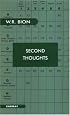 Second Thoughts: Selected Papers on Psychoanalysis (Maresfield Library)