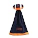 Auburn Tigers Plush NCAA Football with Attached Security Blanket by Coed Sportswear