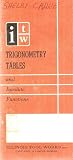 Trigonometry Tables and Involute Functions