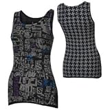 Split Overprint Tank Top - Women's