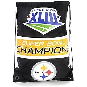 Pittsburgh Steelers NFL Super Bowl XLIII Champions Back Sack - Backpack