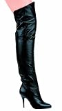 ES8868 4 inch Heel Pig Leather Thigh High Boots Women's Size Shoe