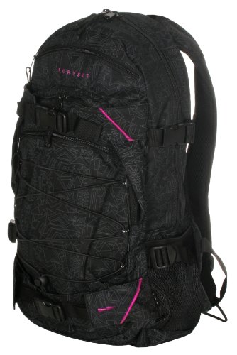 FORVERT Backpack New Louis, black-allover, 50x30x15, 880060 Preisvergleich