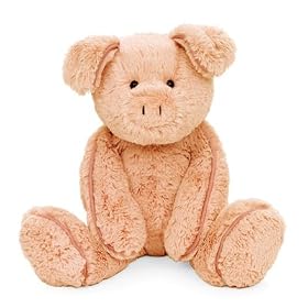 Plush Piper Piglet Med 15 by Jelly Cat