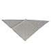 San Jamar H500 Poly Cotton Blend Neckerchief, 33" Length, Hounds Tooth