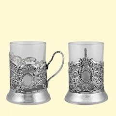 Teeglashalter br�niert (mit Teeglas 200 ml)