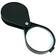 Folding Pocket Magnifier 6X Jewelers Loupe Optical Tool