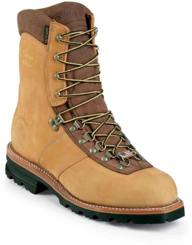 Chippewa Mens Arctic Work Golden Tan Leather Boot 13 3E US