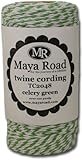 Maya Road Baker's Twine Cording, Celery Green