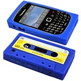 Cbus Wireless brand Blue/Yellow Silicone Cassette Tape Case / Skin / Cover  ....