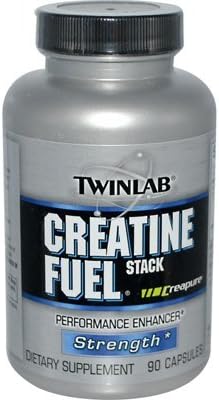 Creatine Fuel Stack Caps By Twinlab - 90 Cap, Pack of 3