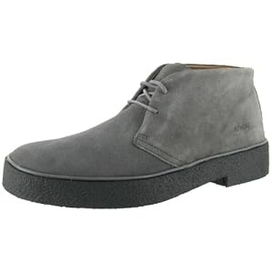 Buy RJ COLT Detroit Mens Suede Chukka Rounded Toe Casual Lace Up Dress Comfort Boot Shoes Grey by RJ Colt