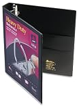 Avery 79699 Nonstick Heavy-Duty EZD Reference View Binder, 1in Capacity, Black, Carton of 12