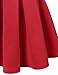J.TOMSON Women's Classy Basic All Around Pleated Skater Skirt