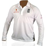 Adidas Test Long Sleeve Cricket Shirt, Size 44/46