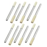 uxcell フェルトボブ　研磨バフ　ロータリーツール　シリンダーヘッド3mm　12個