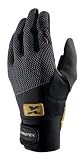 Xprotex Girls Reaktr Grey/Black Batting Glove