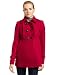 Kensie Womens Bib Coat, Raspberry, X-Small