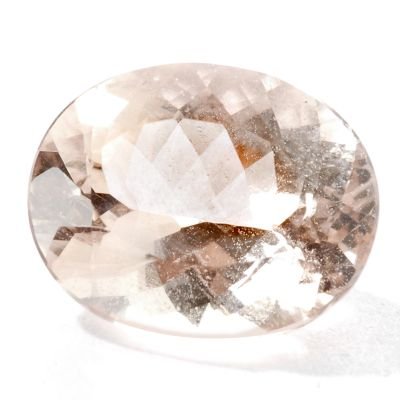 11 x 9mm Oval Cut 3.20ct Morganite