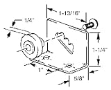 PRIME-LINE ROLLER ASSEMBLY Includes 2 roller assemblies