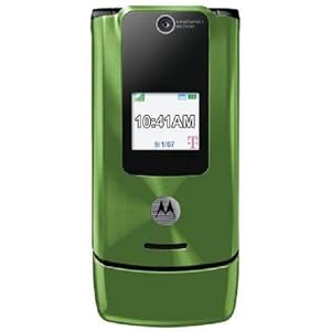 Motorola W510 Unlocked Phone with Camera, Media Player, Stereo Bluetooth, and MicroSD Slot–U.S. Version with Warranty (Green)