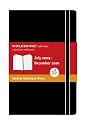 Moleskine Academic Weekly Notebook July 2009 - December 2010 18 Month Soft Black Large (Moleskine Srl)