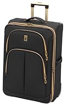 London Fog Coventry UL Collection 26 Inch Expandable Upright, Black, One Size
