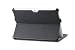 Acase Slim PU レザーケース for Samsung Galaxy Tab 2 10.1 型 LTE SC-01D ブラック （スタンド機能・角度調整機能付）