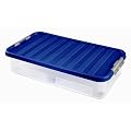 HEIDRUN Unterbettbox 40l m.Rollen80x40x18cm, farbig sort.