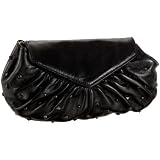 Lauren Merkin Diana Glossy Lambskin Studded Fl