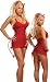 Red Devil Lingerie Costume - Sexy 4 Piece Set