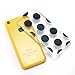 Bargain Bulk Pack of iPhone 5c Cases. Etui Le Bon (tm) case for iPhone 5C. Includes the following iPhone 5c cases. 1 x Clear iPhone 5c case, 1 x Multi colored Polka Dots iPhone 5c case, 1 x Black Polka Dots iPhone 5c case and 1 x White Polka Dots iPhone 5c case