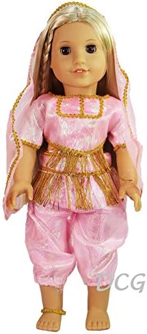 Sutan Princess Shimmer Costume For 18" American Girl Dolls (Doll Not Included)