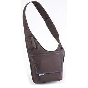 McKenzie Kids Messenger Bag Brown/Aqua