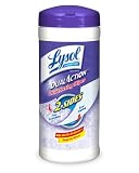 Lysol Dual Action Disinfecting Wipes - Citrus scent - 35 Count - (Pack of 12)