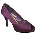 Women's Mossimo® Isabella Peep-Toe Pumps - Plum