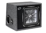 KICKER 06VS12L4 SINGLE 12" SOLOBARIC L7 WOOFER w/FACTORY LOADED SINGLE VENTED BOX