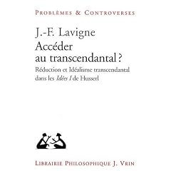 Accéder au transcendantal? Réduction et idéalisme transcendantal dans les Ideen I de Husserl
