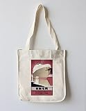 KNSM Vintage Poster (artist: Broek) Netherlands c. 1937 (100% Cotton Tote Bag - Reusable)