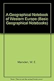 A geographical notebook of Western Europe