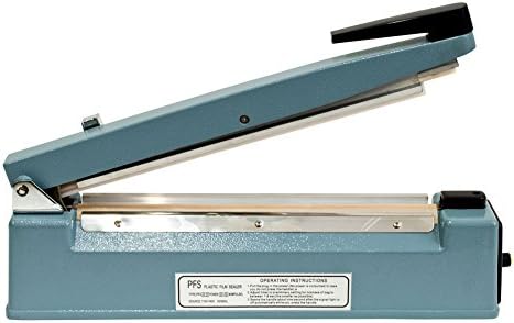 12" 24/7 Packaging Hand Impulse Sealer Heat Machine WITH CUTTER Free Element Kit