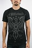 IMAGE OF Affliction - Mens Disturbed Cross T-Shirt in Black, Size: Medium, Color: Black