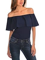 Vanille et Chocolat Body Sharon (Azul Marino)