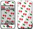 Cherry Design Protective Skin Decal Sticker for Apple iPhone (2G)1st Generation